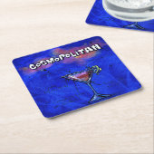 Cocktail Party Onderzetter Collectie - Cosmo (Schuin)