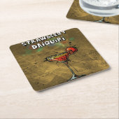 Cocktail Party Onderzetter Collectie - Daiquiri (Schuin)