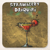 Cocktail Party Onderzetter Collectie - Daiquiri (Voorkant)