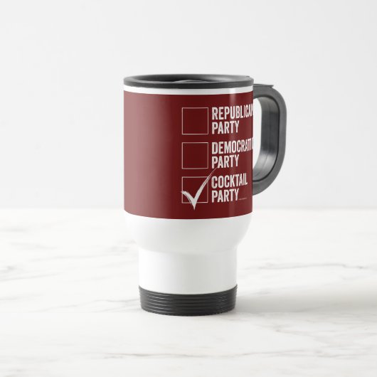 Cocktail Party Reisbeker (Voorkant rechts)