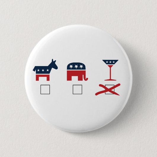 Cocktail Party Ronde Button 5,7 Cm (Voorkant)