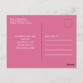 Cocktail Party Schattigee Custom Invitation Briefkaart (Achterkant)