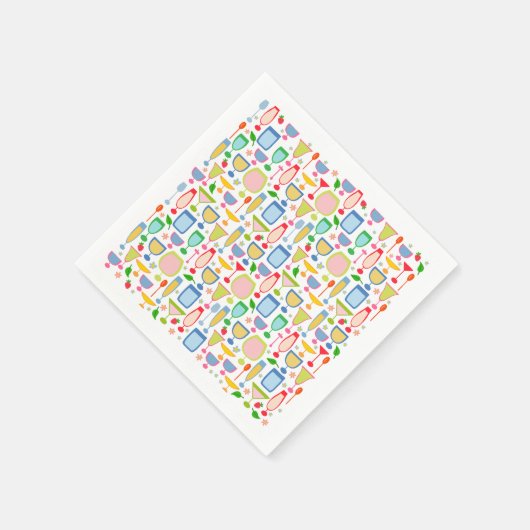 Cocktail Party Servet (Hoek)