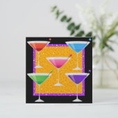 Cocktail PARTY - SRF Kaart (Staand voorkant)