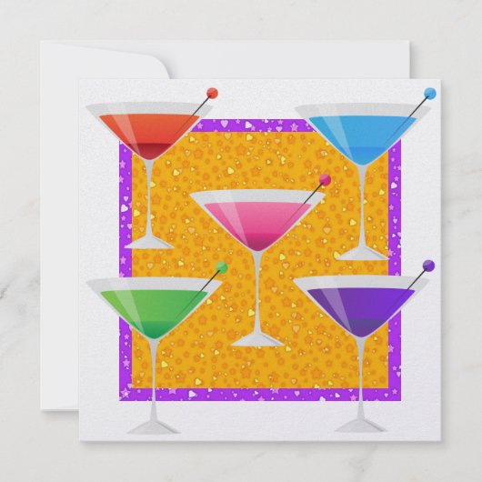 Cocktail PARTY - SRF Kaart (Voorkant)