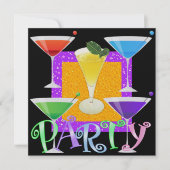 Cocktail PARTY - SRF Kaart (Voorkant)