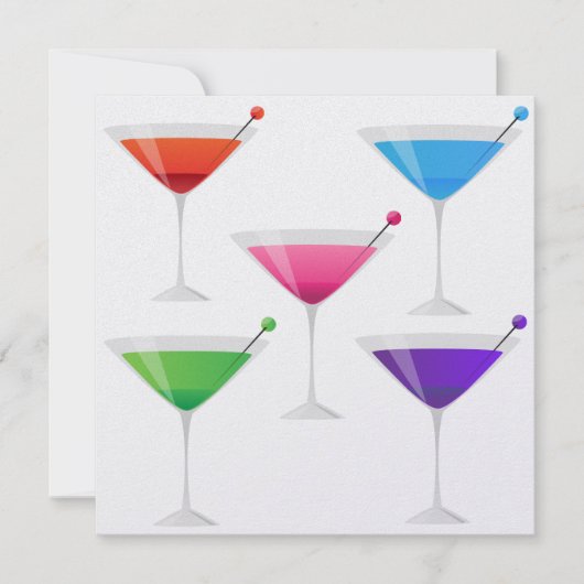 Cocktail PARTY - SRF Kaart (Voorkant)