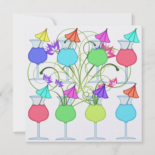 Cocktail PARTY - SRF Kaart (Voorkant)