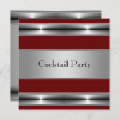 Cocktail Party staat voor 30ste verjaardagsfeest Kaart (Voorkant / Achterkant)