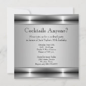 Cocktail Party staat voor 30ste verjaardagsfeest Kaart (Achterkant)