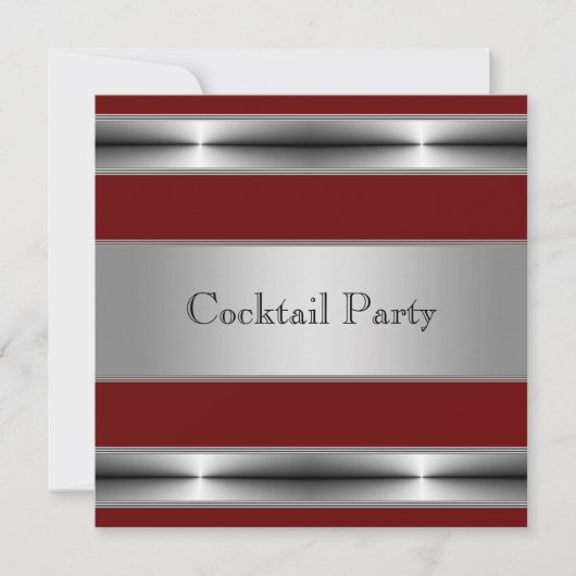 Cocktail Party staat voor 30ste verjaardagsfeest Kaart (Voorkant)