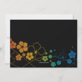 Cocktail Party uitnodigingen (Achterkant)