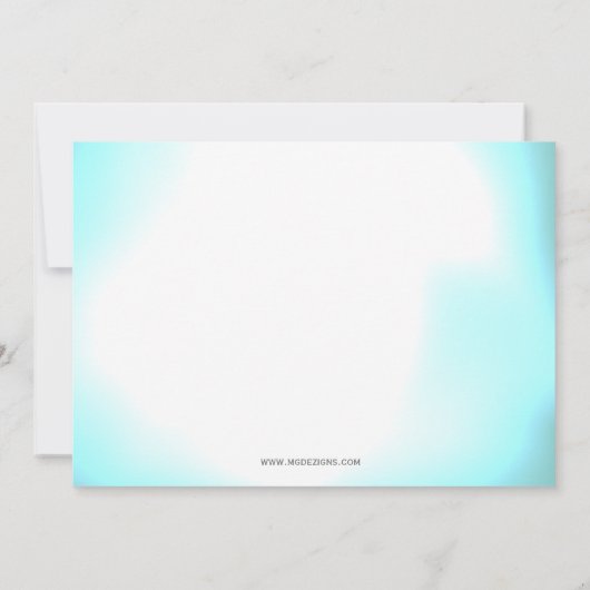 Cocktail party-uitnodigingen kaart (Achterkant)