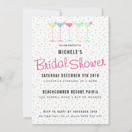 Cocktail Party Vrijgezellenfeest Kaart