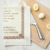 Cocktail Poetry Bar Handdoek (Quarter Fold)