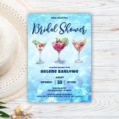 Cocktail Pool Party Vrijgezellenfeest Kaart