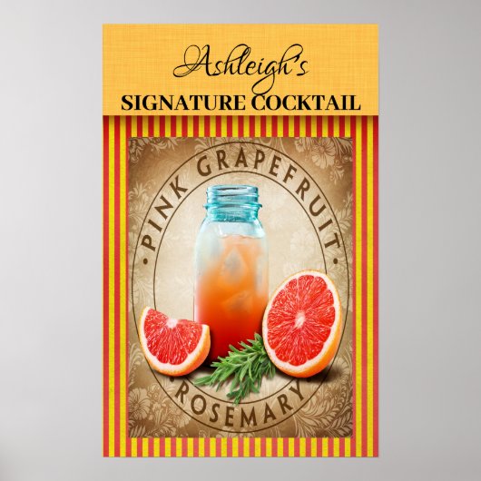  cocktail poster (Voorkant)