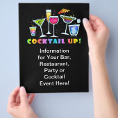 COCKTAIL. PROMOTIONELE FLYERS (Hand)