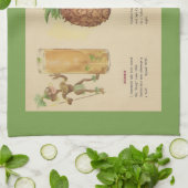 Cocktail Recept Bar Handdoek (Gevouwen)