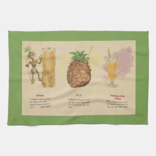 Cocktail Recept Bar Handdoek