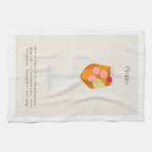 Cocktail recept theehanddoek, illustratie Pimms Cu Theedoek (Horizontaal)