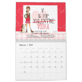 Cocktail Recipe Calendar Kalender (Feb 2027)