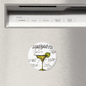 Cocktail Recipe Margarita Magneet (Insitu (Vaatwasser))