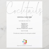 Cocktail Recipe voor Multomap Page Future Mrs. (Voorkant)