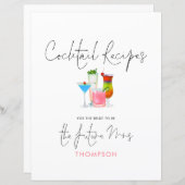 Cocktail Recipes Future Mrs Multomap Header Page (Voorkant / Achterkant)