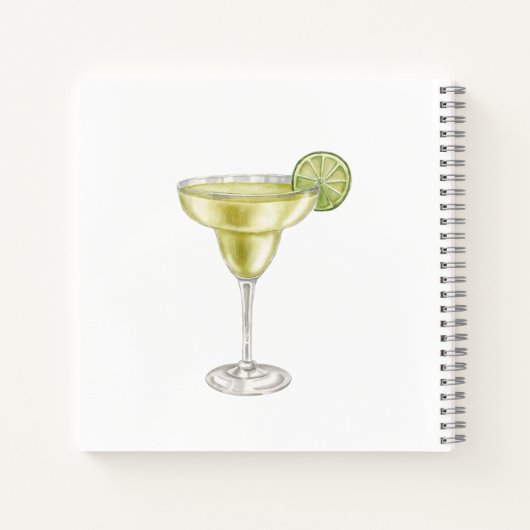 Cocktail Recipes Notitieboek (Achterkant)
