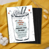 Cocktail retro drink thema 70e surprise Verjaardag Kaart