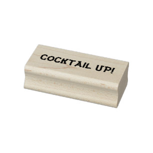 COCKTAIL. RUBBERSTEMPEL