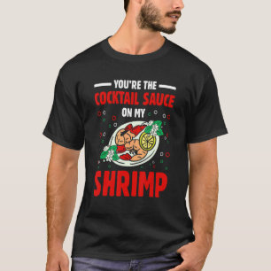 Cocktail Sauce Shrimp Seafood Crab Eating T-shirt