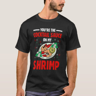 Cocktail Sauce Shrimp Seafood Crab Eating T-shirt