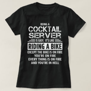 Cocktail Server T-shirt