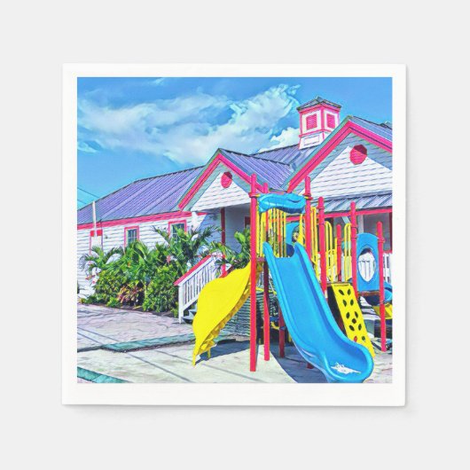 Cocktail servet- Hope Town Basisschool 2- 2021- Servet (Voorkant)