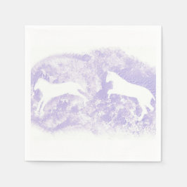 Cocktail servetten met Horse Design