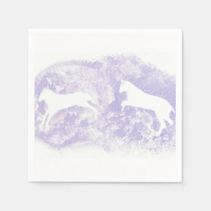 Cocktail servetten met Horse Design