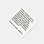 Cocktail Service System Crime Show Cocktail Servet (Hoek)