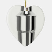 Cocktail shaker keramisch ornament (Rechts)