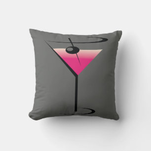 Cocktail Sierkussen Home Decor Pink Grey