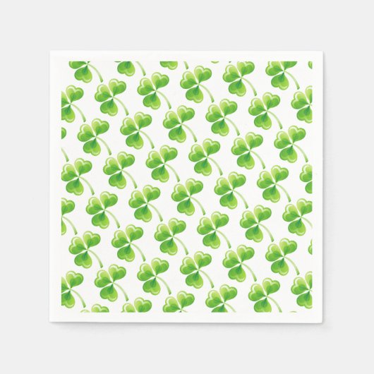Cocktail Size Paper Napkins-Saint Patrick's Servet (Voorkant)