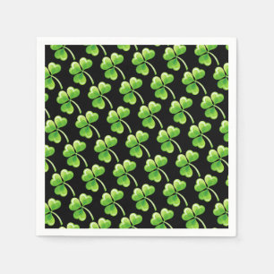 Cocktail Size Paper Napkins-Saint Patrick's Servet