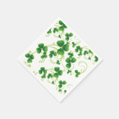 Cocktail Size Paper Napkins-Saint Patrick's Servet (Hoek)