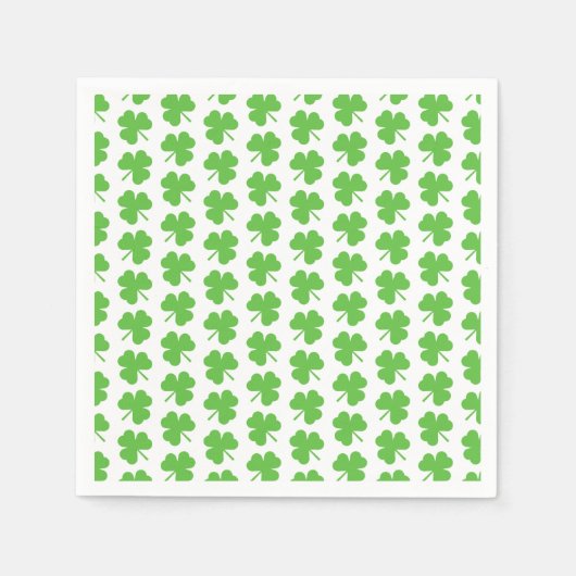 Cocktail Size Paper Napkins-Saint Patrick's Servetten (Voorkant)