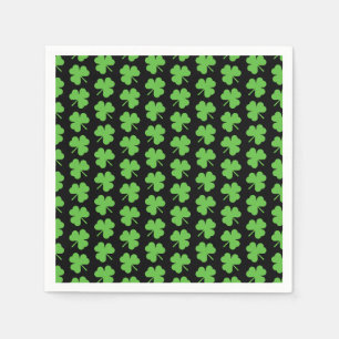 Cocktail Size Paper Napkins-Saint Patrick's Servetten