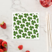 Cocktail Size Paper Napkins-Saint Patrick's Servetten (Insitu)
