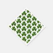 Cocktail Size Paper Napkins-Saint Patrick's Servetten (Hoek)