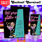 Cocktail Snoep Carnaval Verjaardag Bachelorette Pl Kaart
