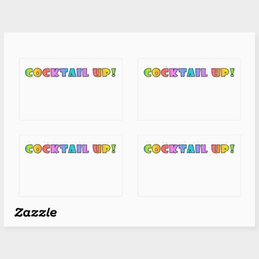 COCKTAIL. STICKER (Vel)